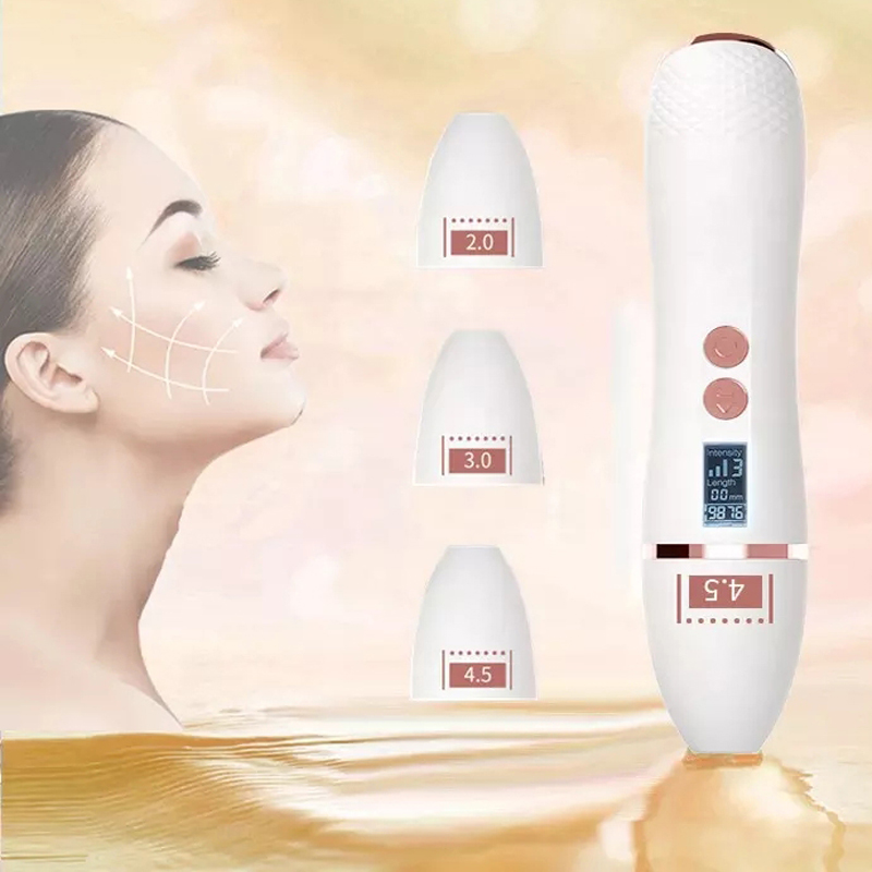 7D Mini Hifu Многофункциональный ультразвуковой сфокусированный на лице Beauti Beauti Instrument Skin Censing Massager Высокая интенсивность Hifu Lift Lift Beauty Device